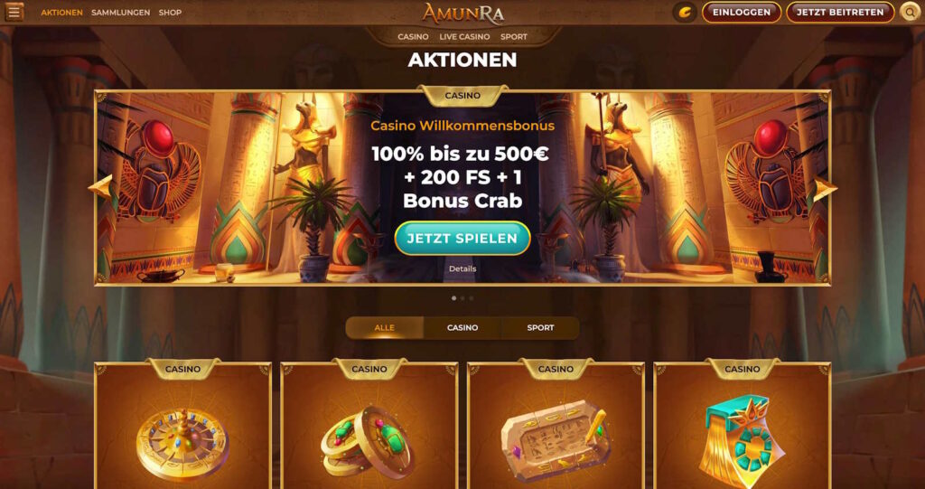 amunra casino bonus