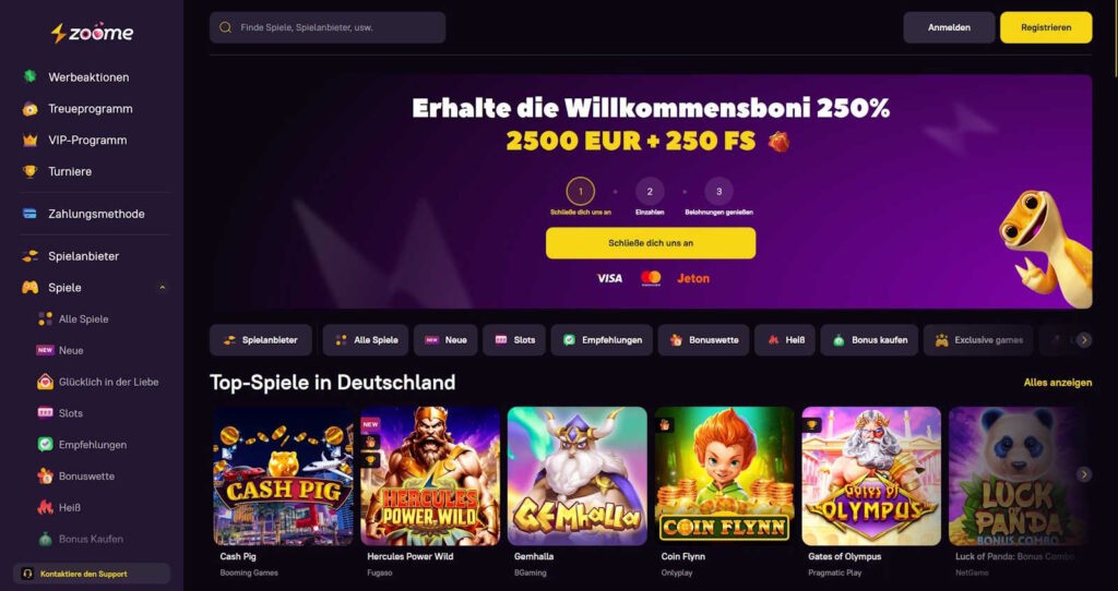 zoome casino startseite