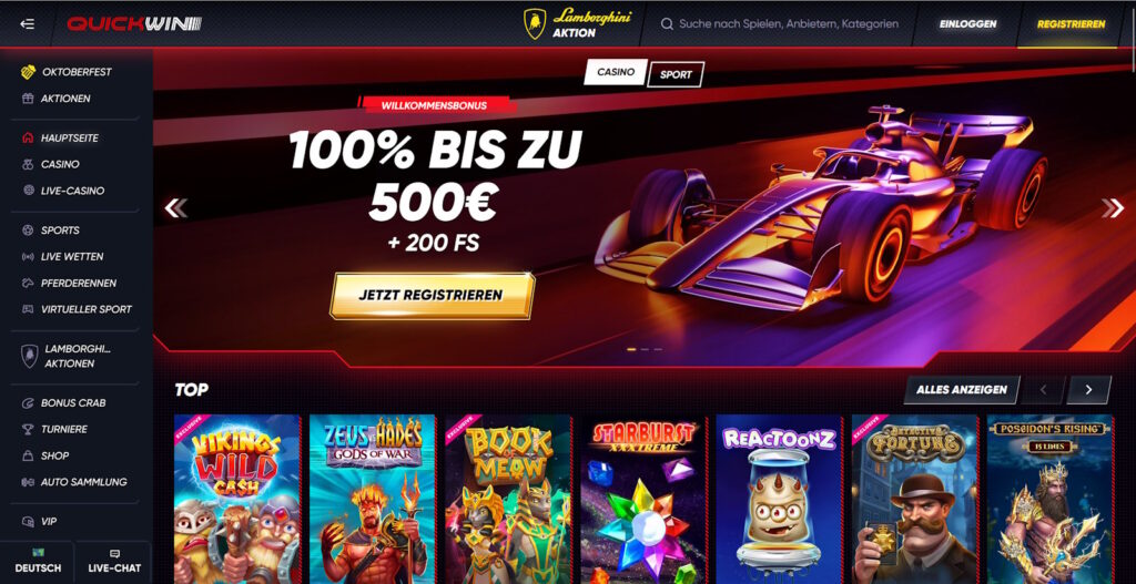 quickwin startseite